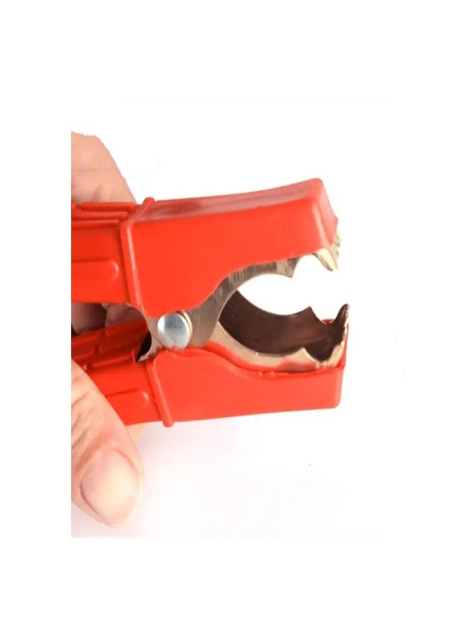 CentIoT - Heavy duty fully PVC insulated alligator crocodile clamps, Pack of 2 (Copper Plated Zinc Alloy, 200A 120mm) - Image 3